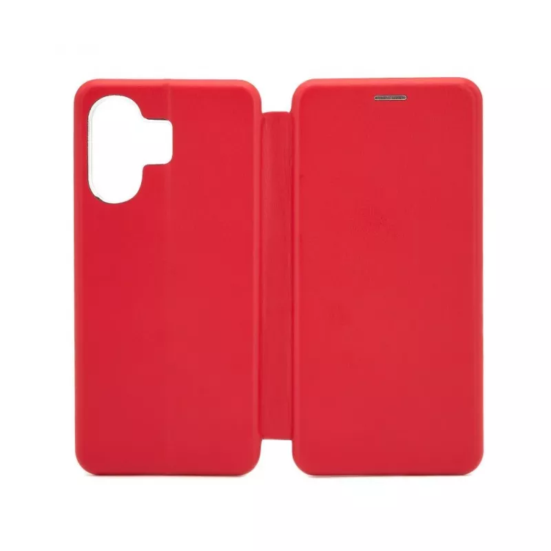 iLike Capa tipo livro Slim vermelha para Xiaomi Poco M6