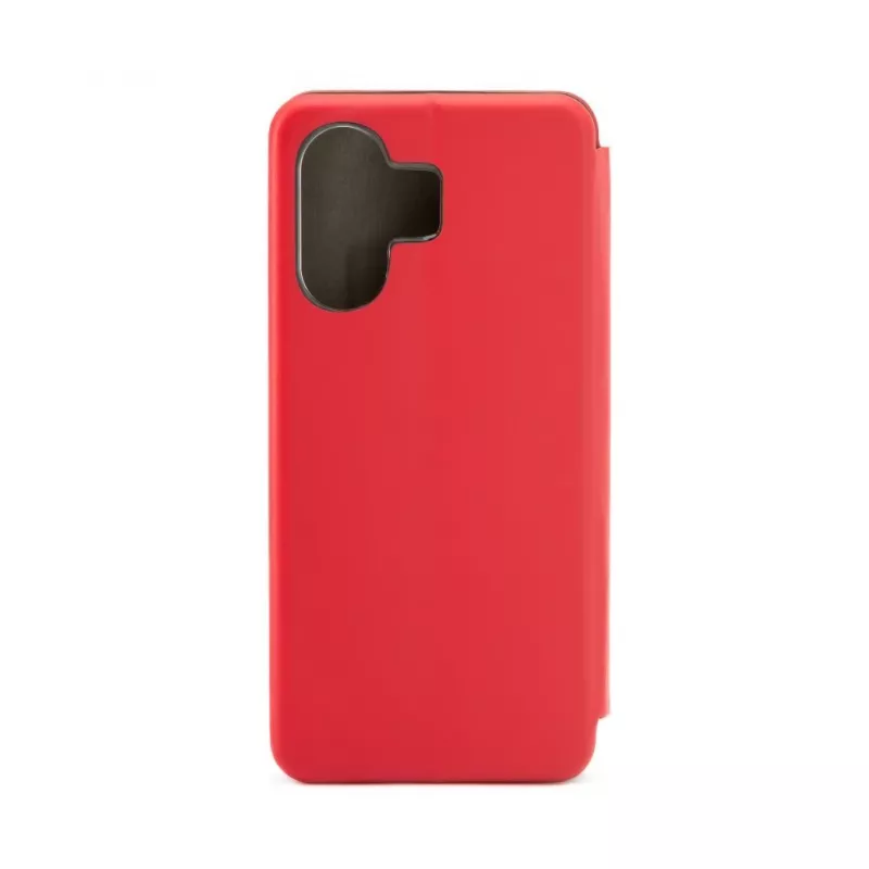 iLike Capa tipo livro Slim vermelha para Xiaomi Poco M6