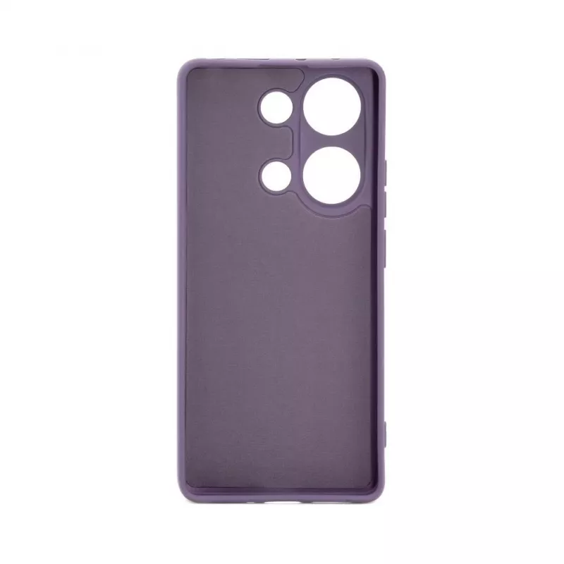 Capa de silicone nano iLike para Xiaomi Poco M6 Pro roxa