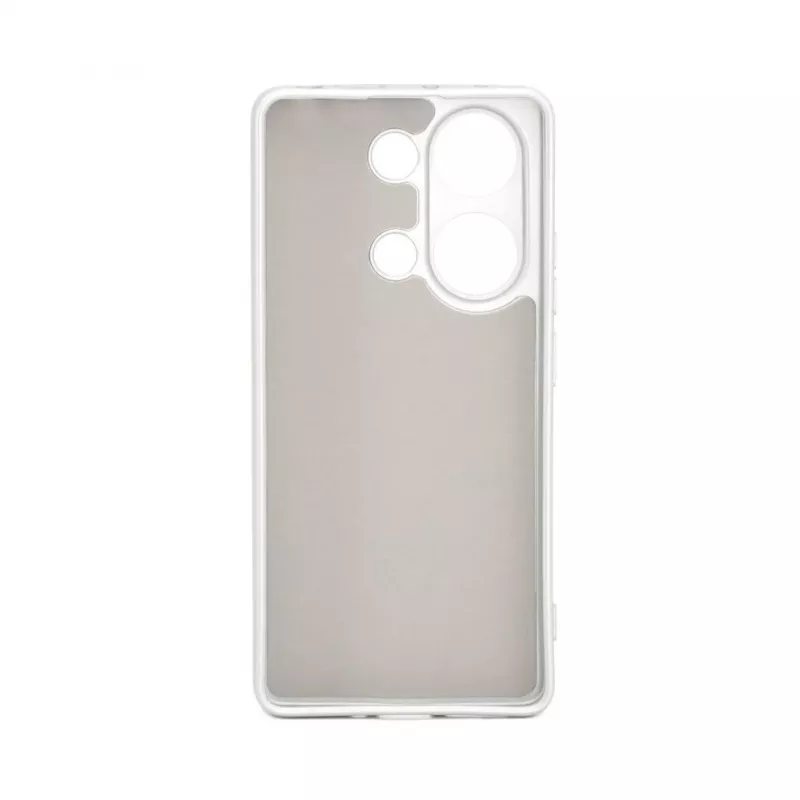 Capa em silicone nano iLike para Xiaomi Poco M6 Pro, prateada