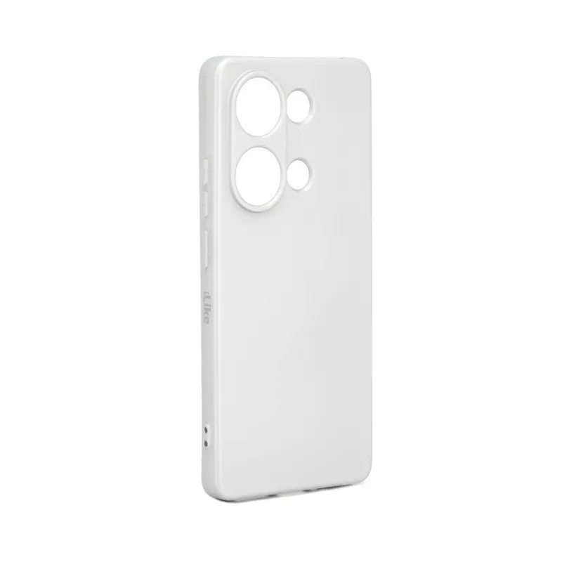 Capa em silicone nano iLike para Xiaomi Poco M6 Pro, prateada