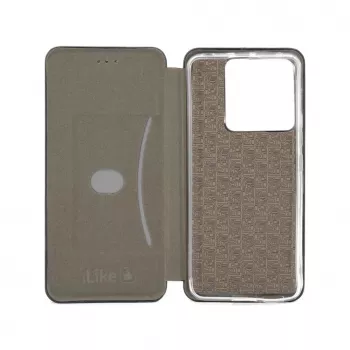 Capa tipo livro fina iLike para Xiaomi Poco X6 preta