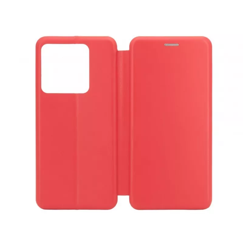 Capa tipo livro iLike para Xiaomi Poco X6 Slim vermelha
