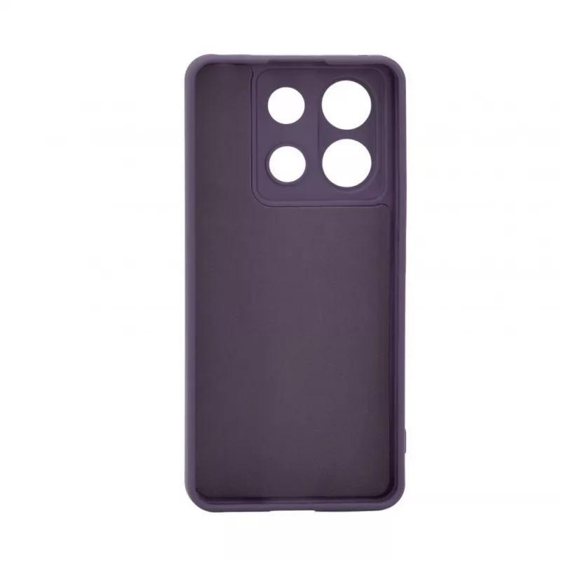 Capa de silicone nano iLike para Xiaomi Poco X6 roxa
