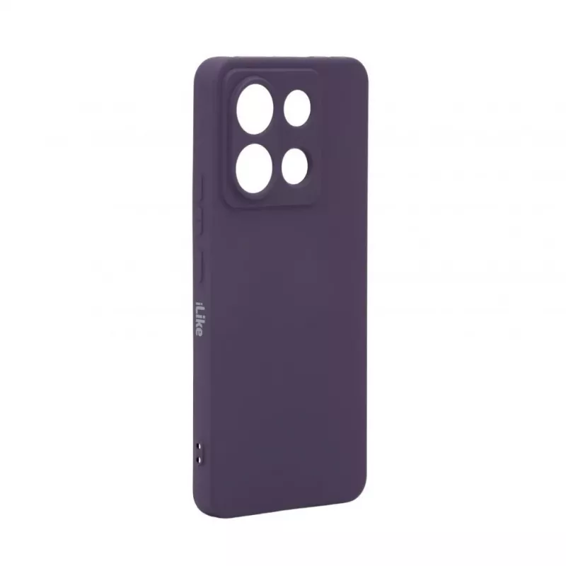 Capa de silicone nano iLike para Xiaomi Poco X6 roxa