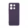 Capa de silicone nano iLike para Xiaomi Poco X6 roxa