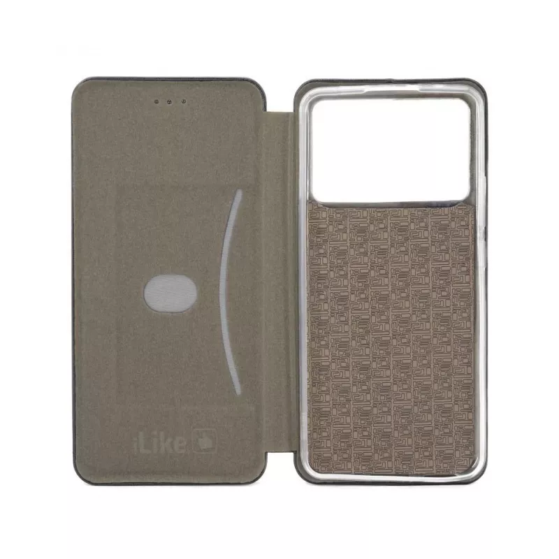 iLike Xiaomi Poco X6 Pro Capa tipo livro fina preta