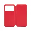 iLike capa tipo livro Slim para Xiaomi Poco X6 Pro, vermelho