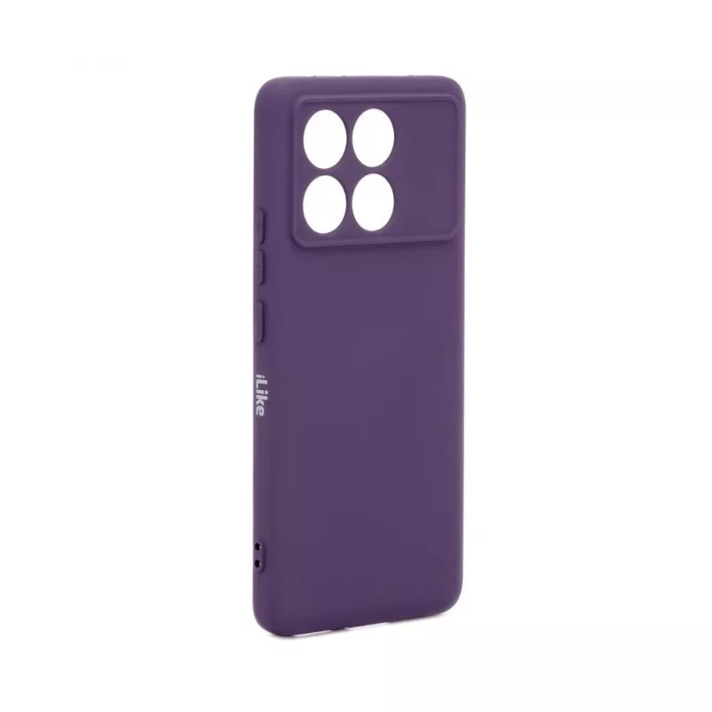 iLike Xiaomi Poco X6 Pro Capa de Silicone Nano Roxa