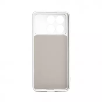 iLike Capa de silicone nano para Xiaomi Poco X6 Pro prateada