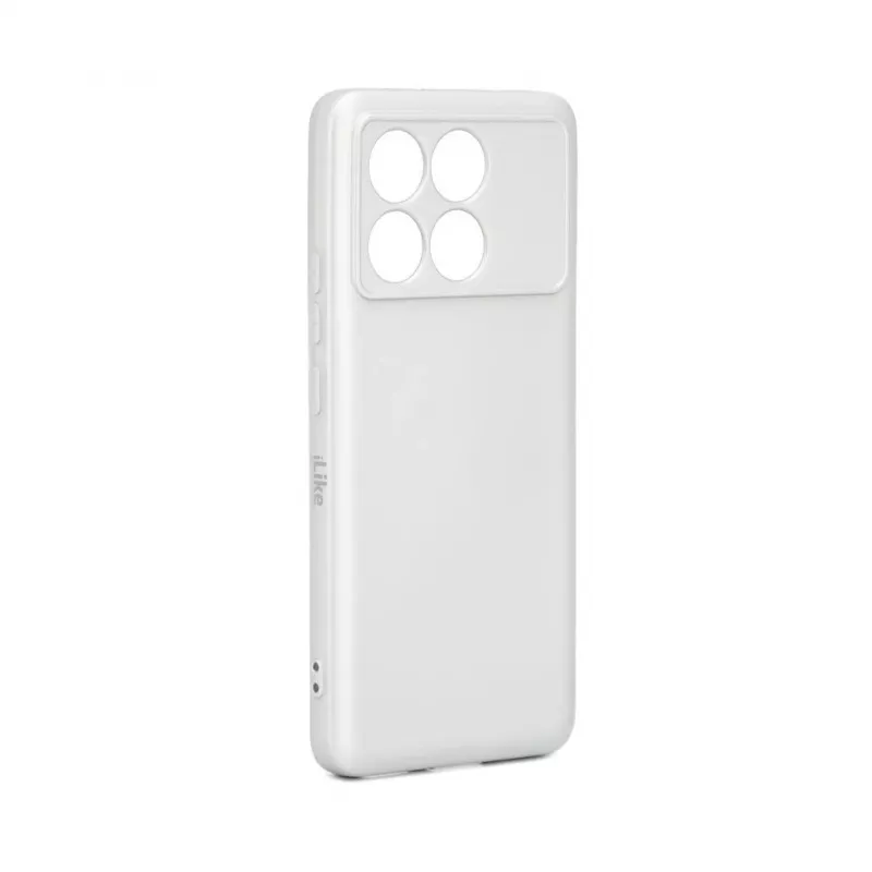 iLike Capa de silicone nano para Xiaomi Poco X6 Pro prateada