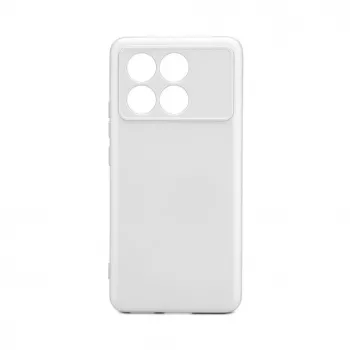 iLike Capa de silicone nano para Xiaomi Poco X6 Pro prateada