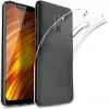 Capa traseira iLike em TPU Ultra Slim de 1 mm para Xiaomi Pocophone F1, transparente