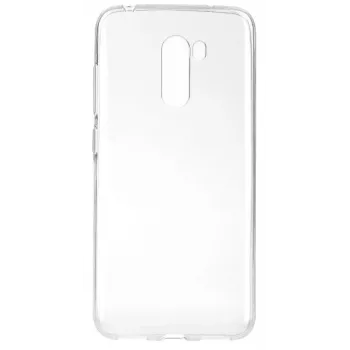 Capa traseira iLike em TPU Ultra Slim de 1 mm para Xiaomi Pocophone F1, transparente