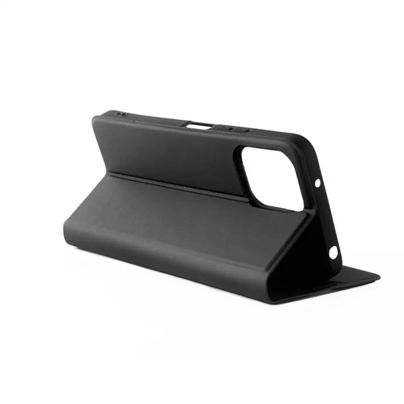 iLike Capa tipo livro Slim preta para Xiaomi Redmi 12