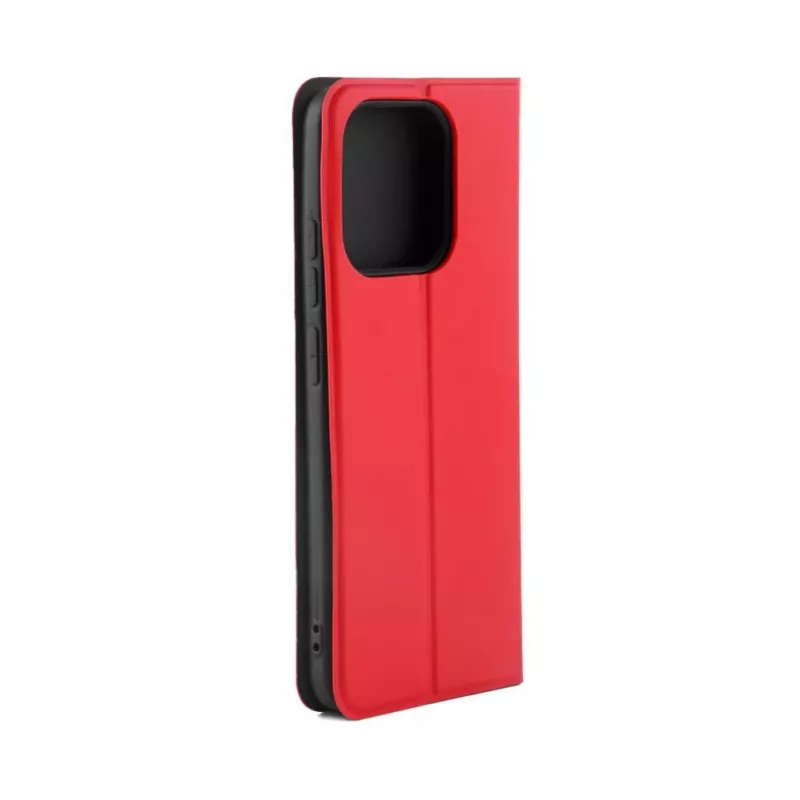 iLike Xiaomi Redmi 12C Capa tipo livro Slim vermelha