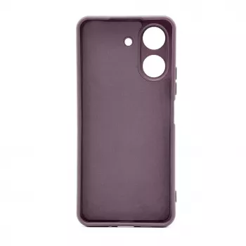 Capa de silicone nano iLike para Xiaomi Redmi 13C 4G / Poco C65 roxa