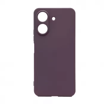 Capa de silicone nano iLike para Xiaomi Redmi 13C 4G / Poco C65 roxa