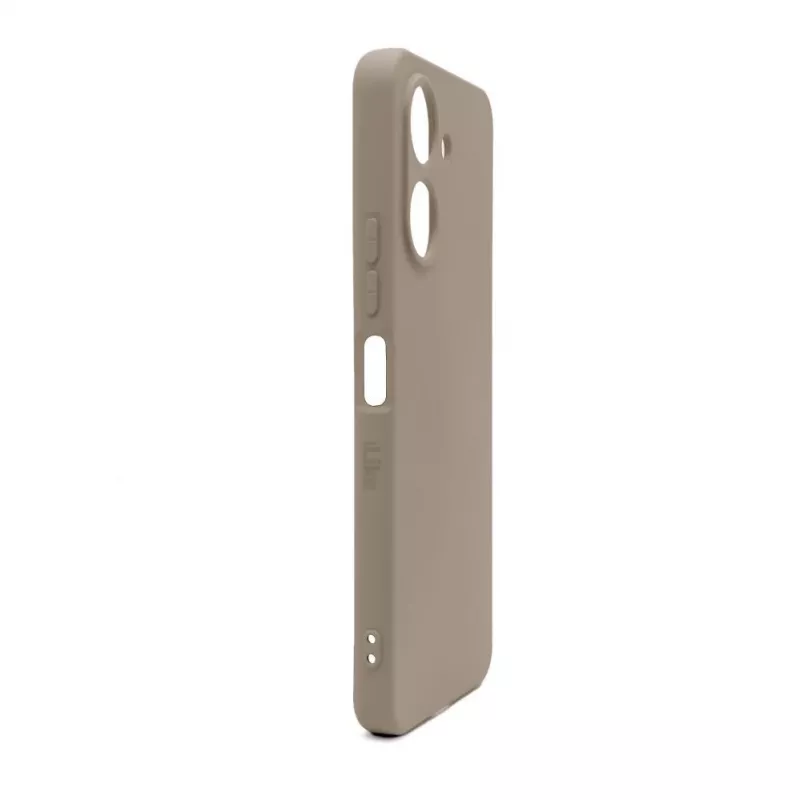 Capa em silicone Nano iLike para Xiaomi Redmi 13C 4G / Poco C65 prateada