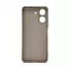 Capa em silicone Nano iLike para Xiaomi Redmi 13C 4G / Poco C65 prateada