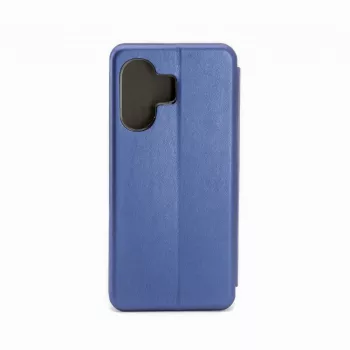 iLike Capa tipo livro Slim para Xiaomi Redmi 13C 5G azul meia-noite