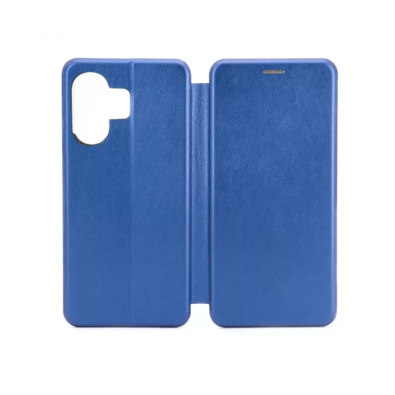 iLike Capa tipo livro Slim para Xiaomi Redmi 13C 5G azul meia-noite