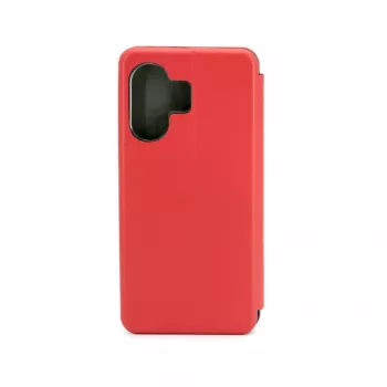 Capa tipo livro iLike para Xiaomi Redmi 13C 5G vermelha