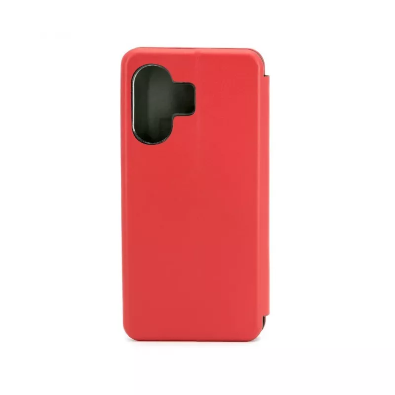 Capa tipo livro iLike para Xiaomi Redmi 13C 5G vermelha