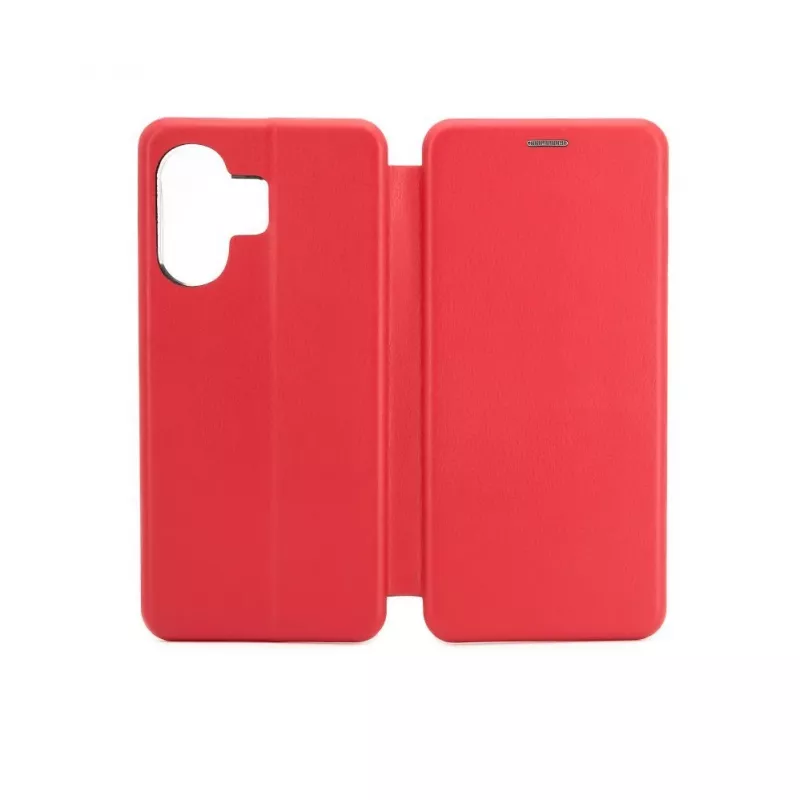 Capa tipo livro iLike para Xiaomi Redmi 13C 5G vermelha
