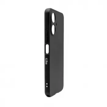 iLike Capa de silicone nano para Xiaomi Redmi 13C 5G preta