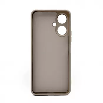 Capa de silicone nano iLike para Xiaomi Redmi 13C 5G prateada