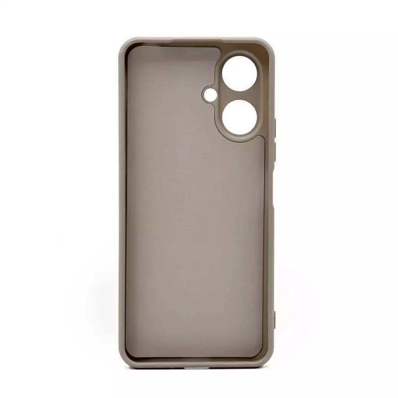 Capa de silicone nano iLike para Xiaomi Redmi 13C 5G prateada