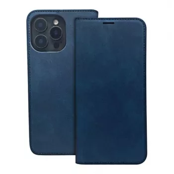 Capa Smart Suede iLike para Xiaomi Redmi A3 4G (Global) azul-marinho