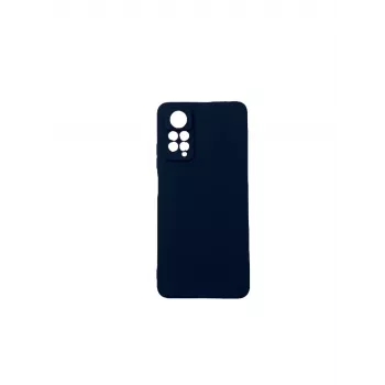 Capa mate em TPU iLike para Xiaomi Redmi Note 11 Pro 4G / Note 11 Pro 5G azul-escura