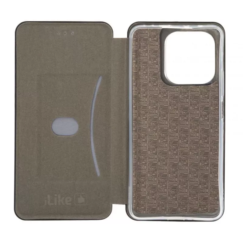 Capa tipo livro iLike Slim para Xiaomi Redmi Note 13 4G preta