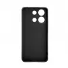 Capa de silicone nano iLike para Xiaomi Redmi Note 13 4G, preto