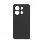 Capa de silicone nano iLike para Xiaomi Redmi Note 13 4G, preto