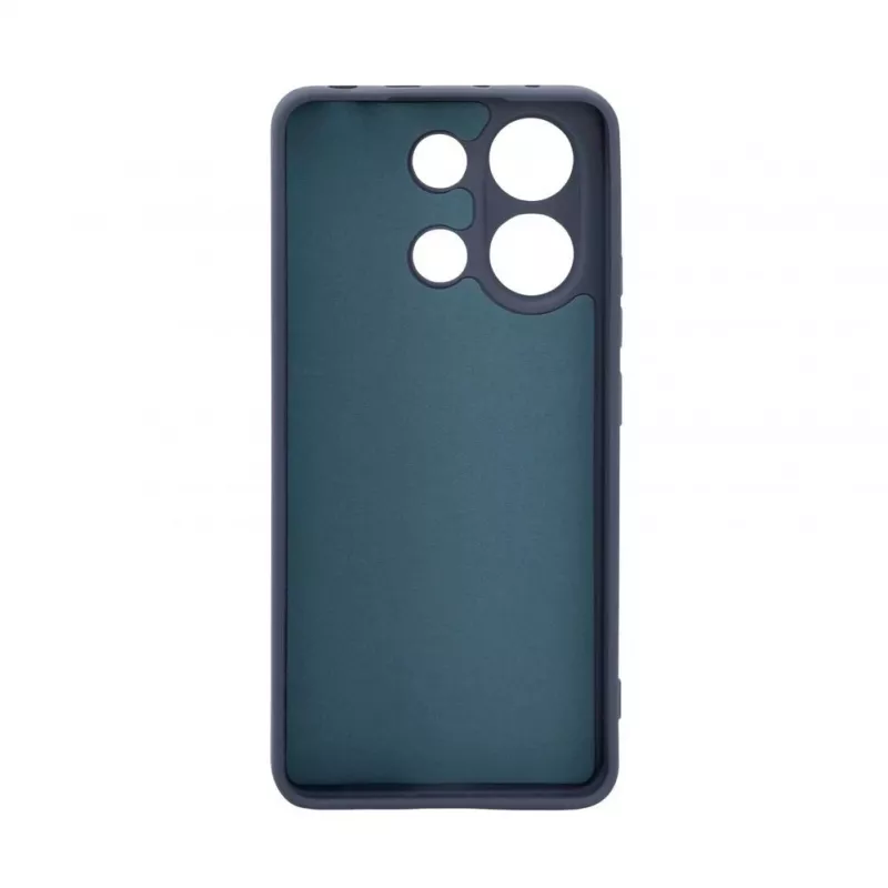 iLike Capa de silicone nano para Xiaomi Redmi Note 13 4G azul-meia-noite