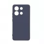 iLike Capa de silicone nano para Xiaomi Redmi Note 13 4G azul-meia-noite