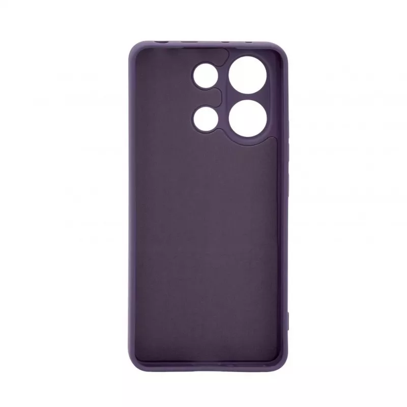 iLike Capa de silicone nano para Xiaomi Redmi Note 13 4G roxa