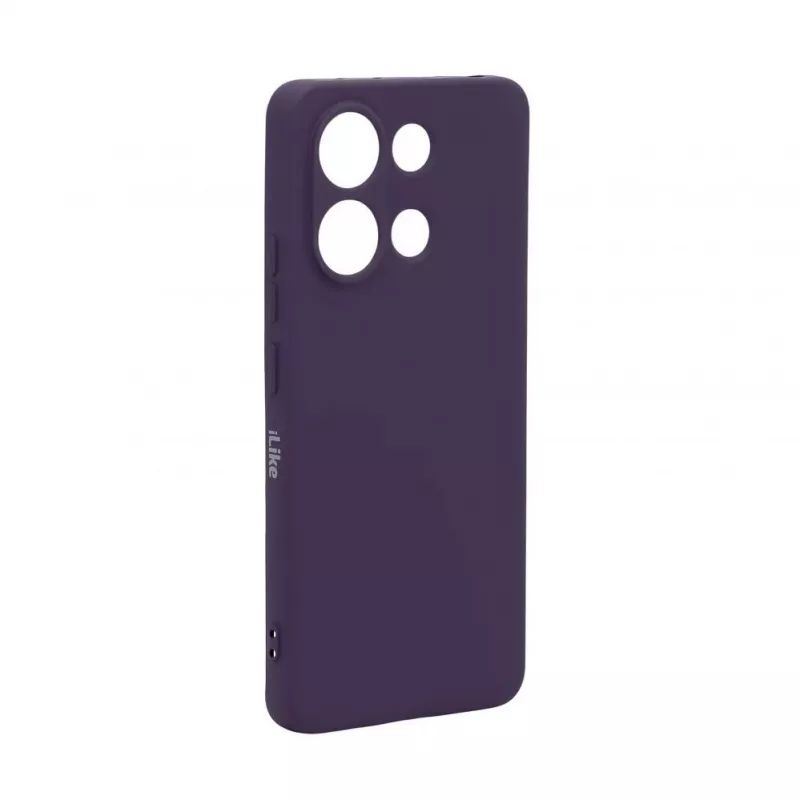 iLike Capa de silicone nano para Xiaomi Redmi Note 13 4G roxa