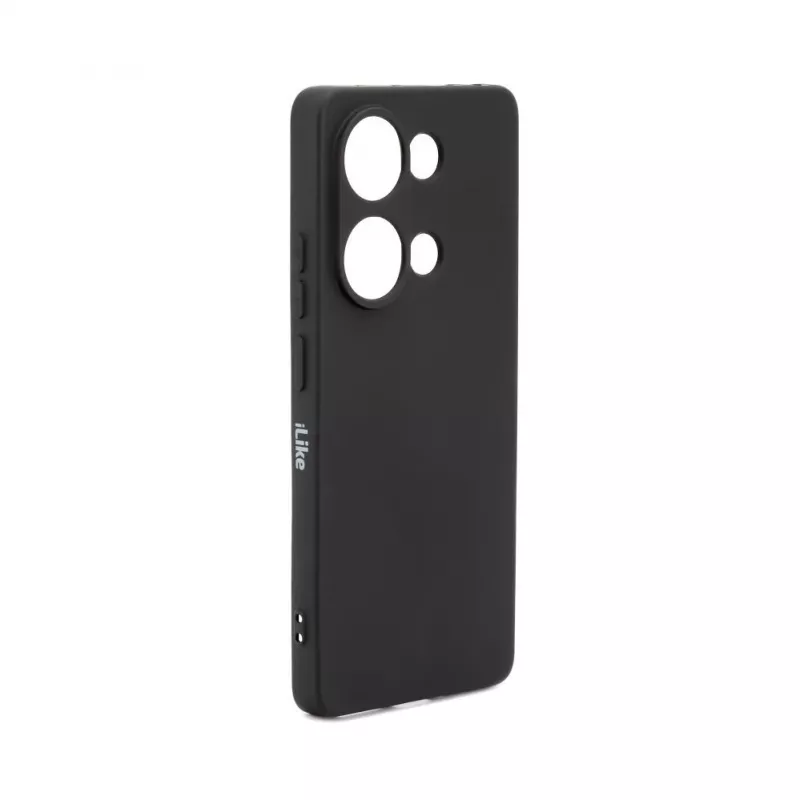iLike Capa de silicone nano para Xiaomi Redmi Note 13 Pro 4G / Poco M6 Pro preta
