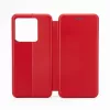 iLike capa tipo livro Slim para Xiaomi Redmi Note 13 Pro 5G vermelha