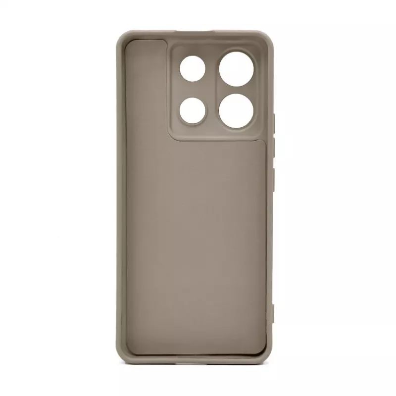 Capa de silicone nano iLike Xiaomi Redmi Note 13 Pro 5G Prateada