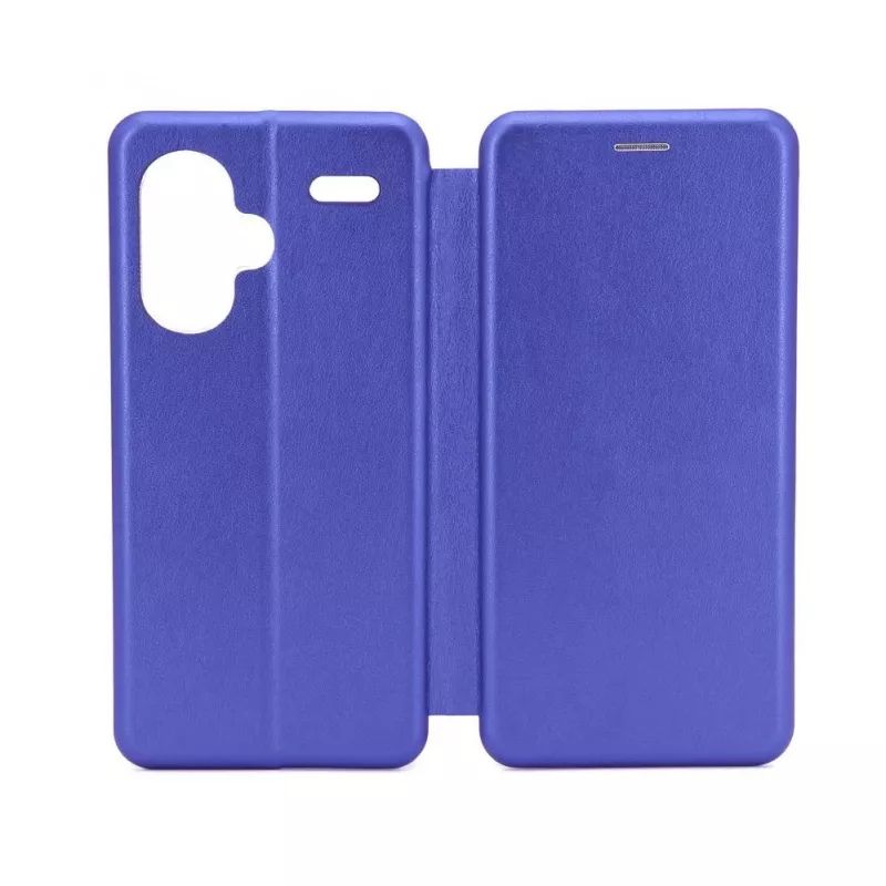 iLike Capa tipo livro Slim para Xiaomi Redmi Note 13 Pro Plus 5G azul-meia-noite