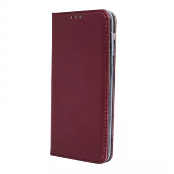 Capa magnética inteligente iLike para Xiaomi Redmi Note 14 Pro 4G (Global) vermelha