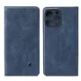 iLike Capa tipo livro Smart Seam para Xiaomi Redmi Note 14 Pro 4G Azul-marinho