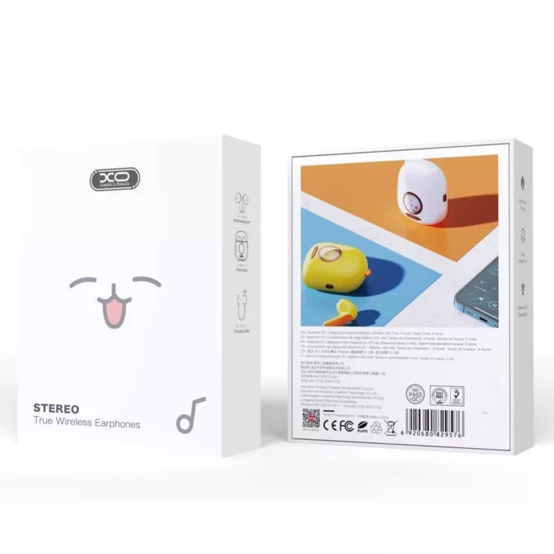 iLike XO auriculares Bluetooth G6 TWS branco