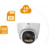 Imou IPC-PS8EP-8X0-0280B PS8EP câmara IP dome PoE de 8 MP, 2,8 mm, visão noturna de 30 m, H.265