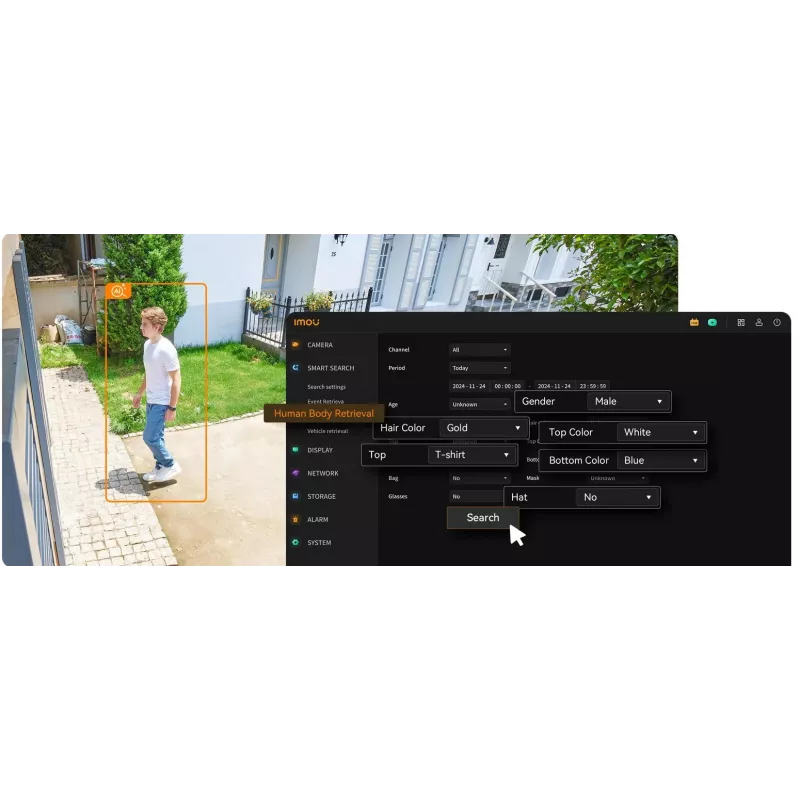 Imou N110-4P Gravador de vídeo em rede de 10 canais 4-PoE